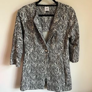 Patterned Cabi Jacket size medium